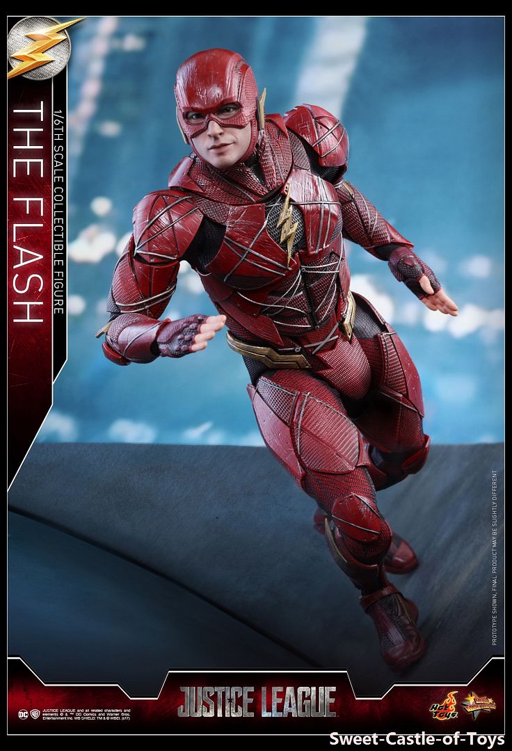 1/6 Hot Toys Figure DC Comics Justice League The Flash Barry